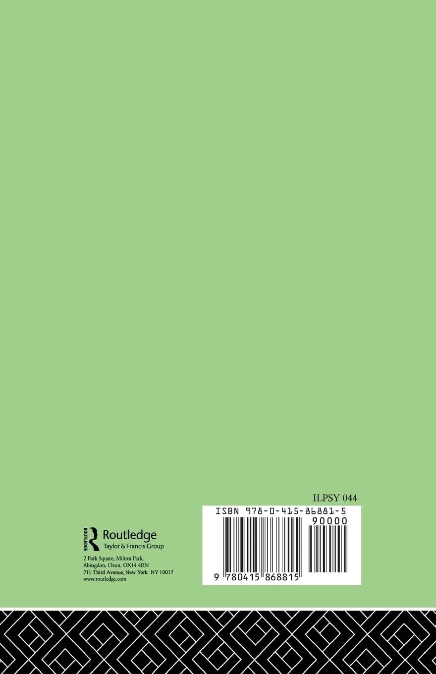 Rückseite: 9780415868815 | Principles Of Gestalt Psychology | K. Koffka | Taschenbuch | Englisch