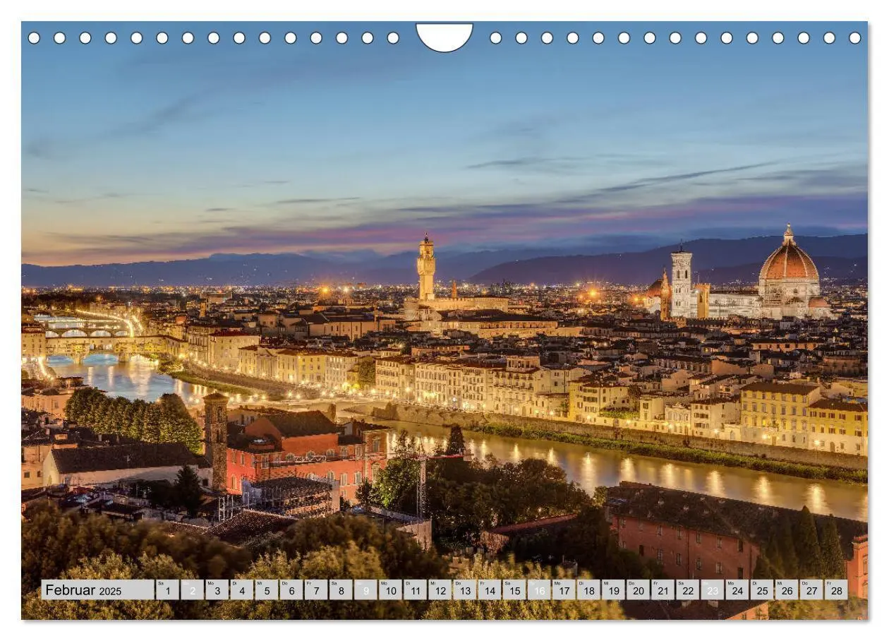 Bild: 9783435128815 | Wunderschöne Toskana (Wandkalender 2025 DIN A4 quer), CALVENDO...