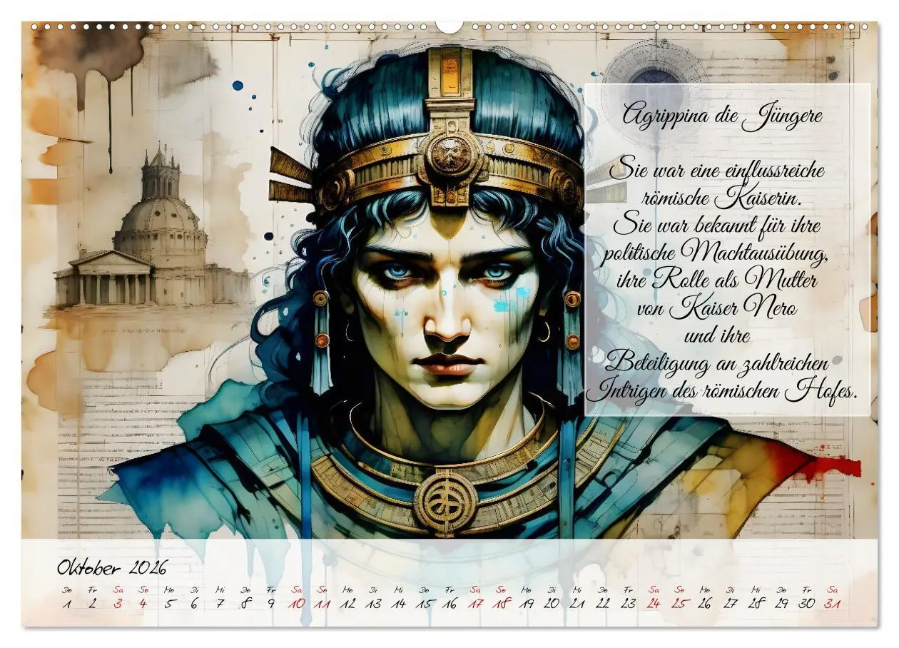 Bild: 9783457388815 | Legendäre Ikonen der Geschichte (Wandkalender 2026 DIN A2 quer),...