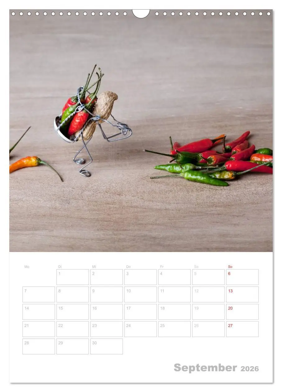 Bild: 9783516478815 | Simple Things 2026 (Wandkalender 2026 DIN A3 hoch), CALVENDO...