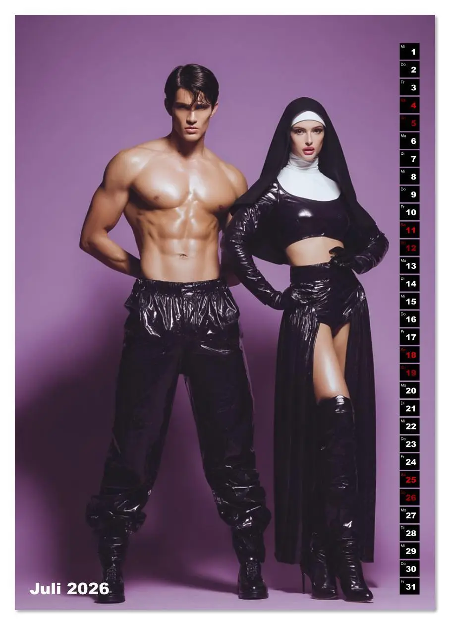 Bild: 9783516618815 | Latex und Dominanz - The Purple Box (Wandkalender 2026 DIN A4...