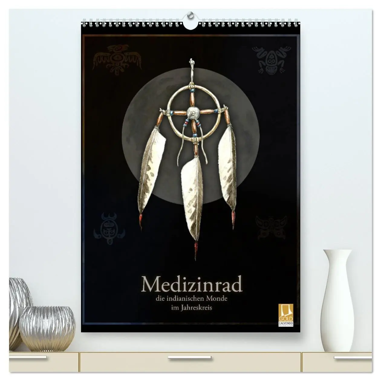 Cover: 9783569878815 | Medizinrad - die indianischen Monde im Jahreskreis (hochwertiger...