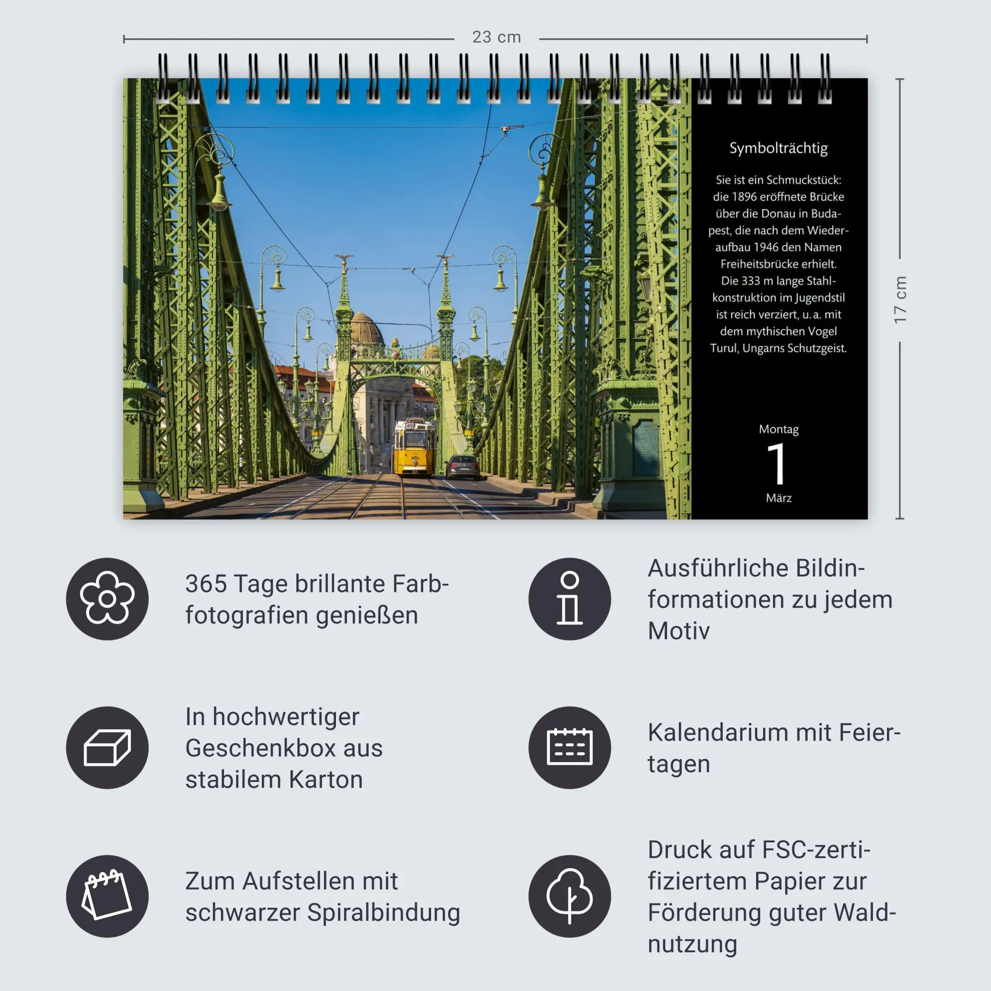 Bild: 9783840038815 | Eine Reise um die Welt Premiumkalender 2027 - 365 faszinierende...