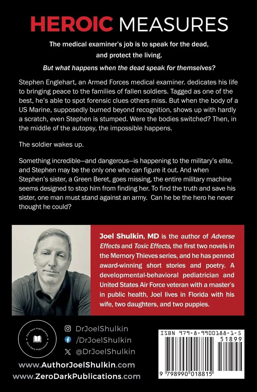 Rückseite: 9798990018815 | Heroic Measures | Joel Shulkin | Taschenbuch | Englisch | 2024