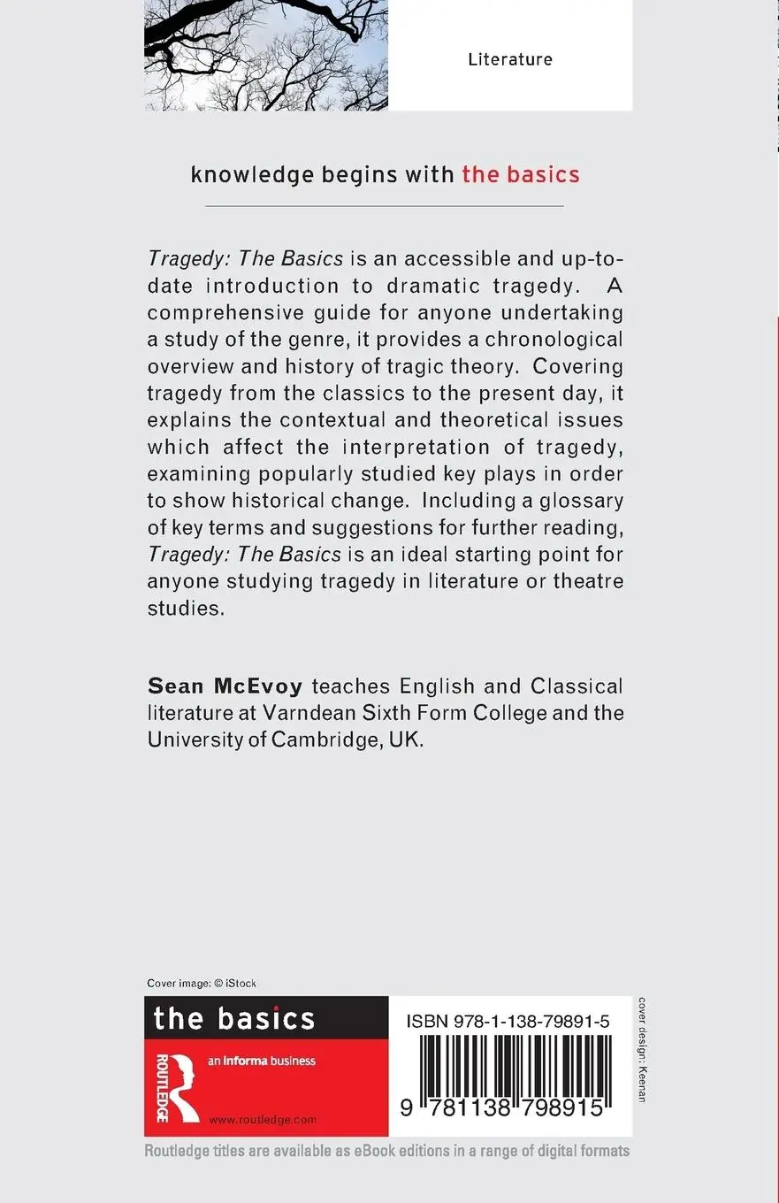 Rückseite: 9781138798915 | Tragedy | The Basics | Sean Mcevoy | Taschenbuch | Englisch | 2016