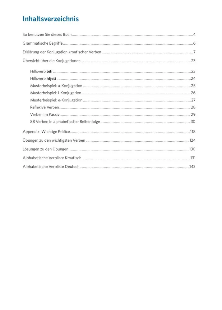 Bild: 9783125628915 | PONS Verbtabellen Kroatisch | Sascha Kern | Taschenbuch | 157 S.