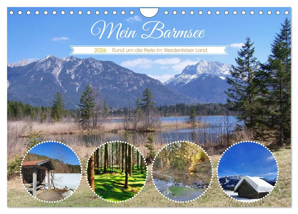 Cover: 9783457378915 | Mein Barmsee - Rund um die Perle im Werdenfelser Land (Wandkalender...