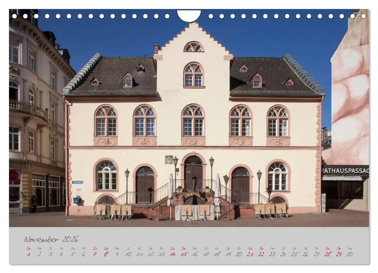 Bild: 9783457758915 | Wiesbaden Die Kurstadt im Rheingau (Wandkalender 2026 DIN A4 quer),...