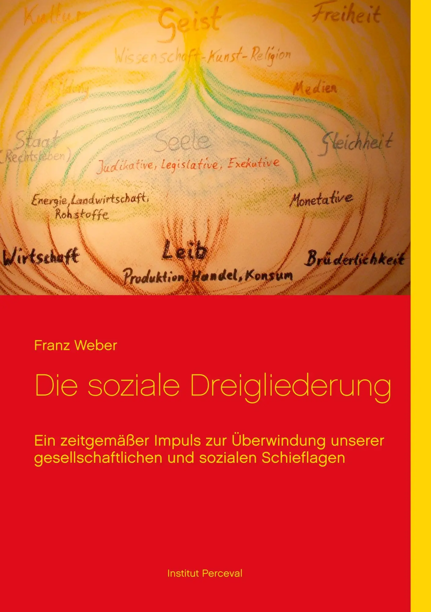 Cover: 9783746078915 | Die soziale Dreigliederung | Franz Weber | Taschenbuch | 76 S. | 2018