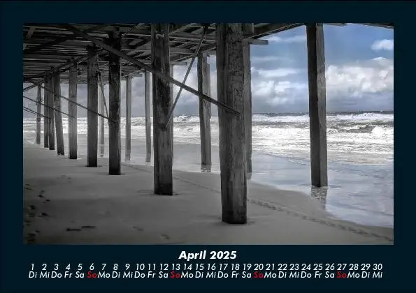 Bild: 9783755988915 | Nordsee 2025 Fotokalender DIN A5 | Tobias Becker | Kalender | Deutsch