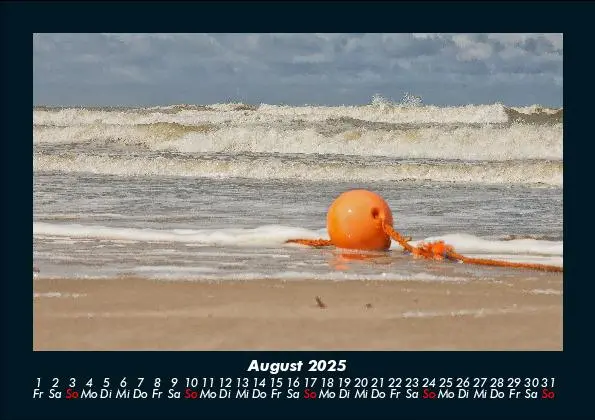 Bild: 9783755988915 | Nordsee 2025 Fotokalender DIN A5 | Tobias Becker | Kalender | Deutsch