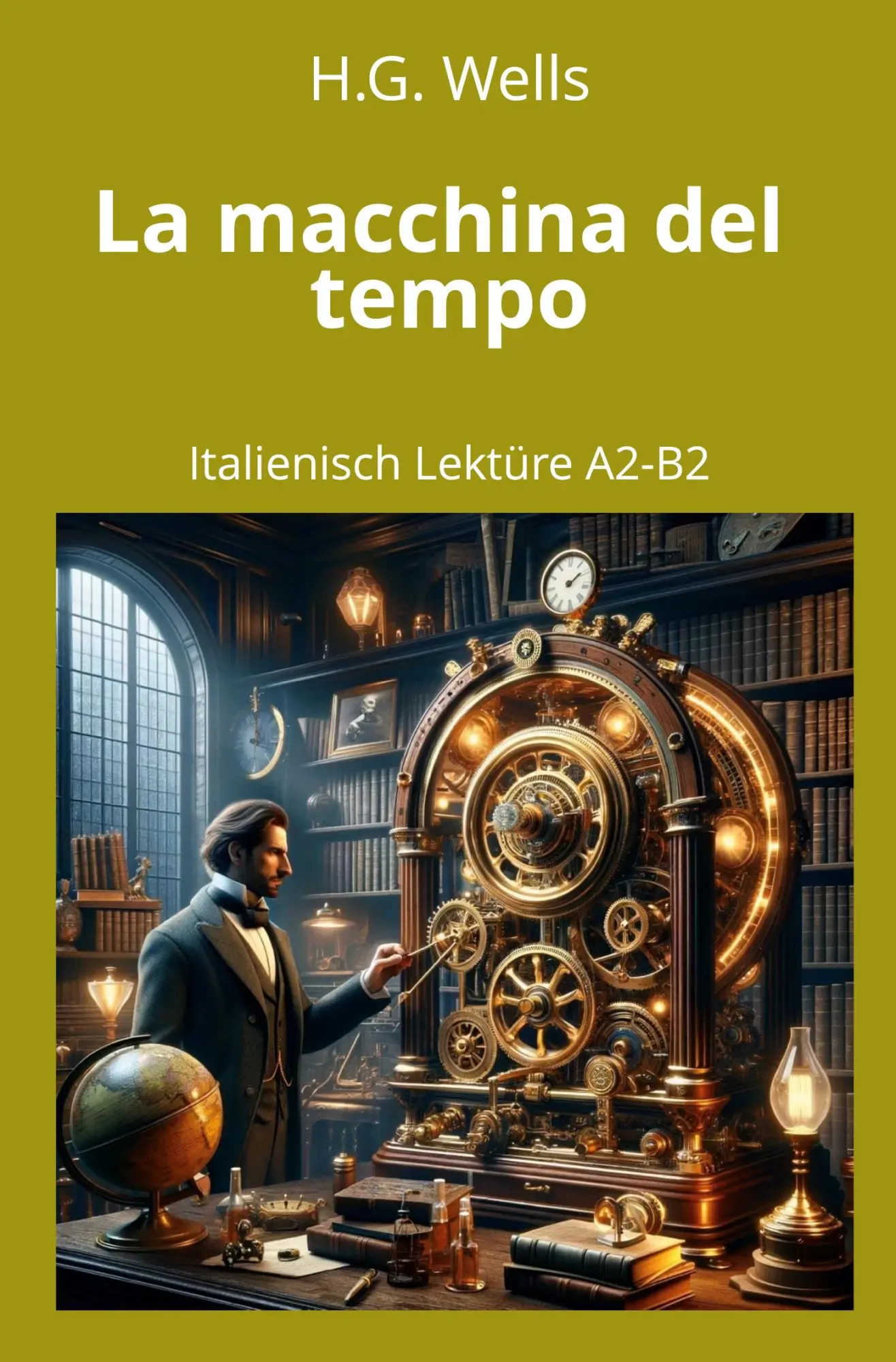 Cover: 9783759258915 | La macchina del tempo: Italienisch Lektüre A2 - B2 | Wells | Buch