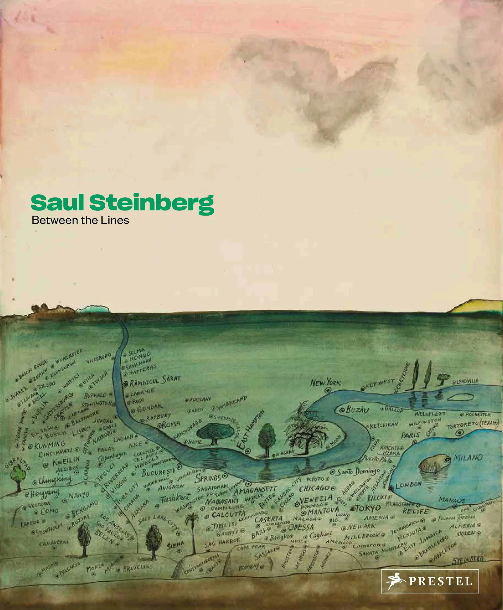 Cover: 9783791388915 | Saul Steinberg | Between the Lines | Anne Montfort-Tanguy (u. a.)