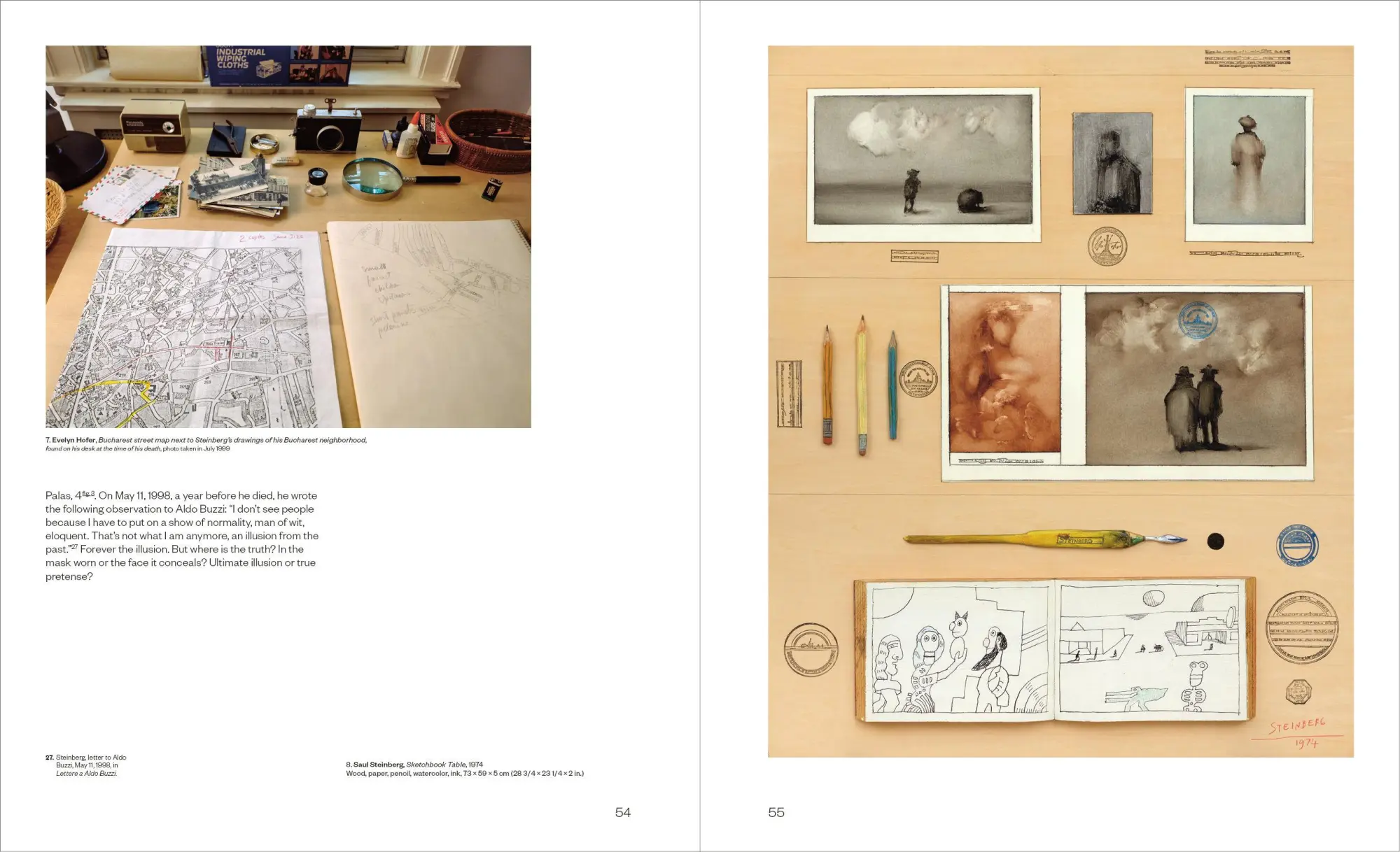 Bild: 9783791388915 | Saul Steinberg | Between the Lines | Anne Montfort-Tanguy (u. a.)