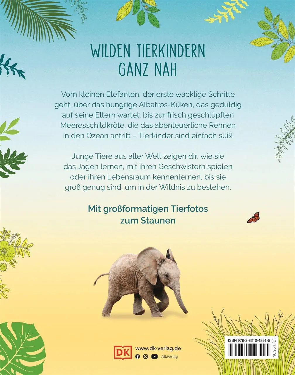 Rückseite: 9783831048915 | Tierkinder der Wildnis | DK Verlag - Kids | Buch | 160 S. | Deutsch