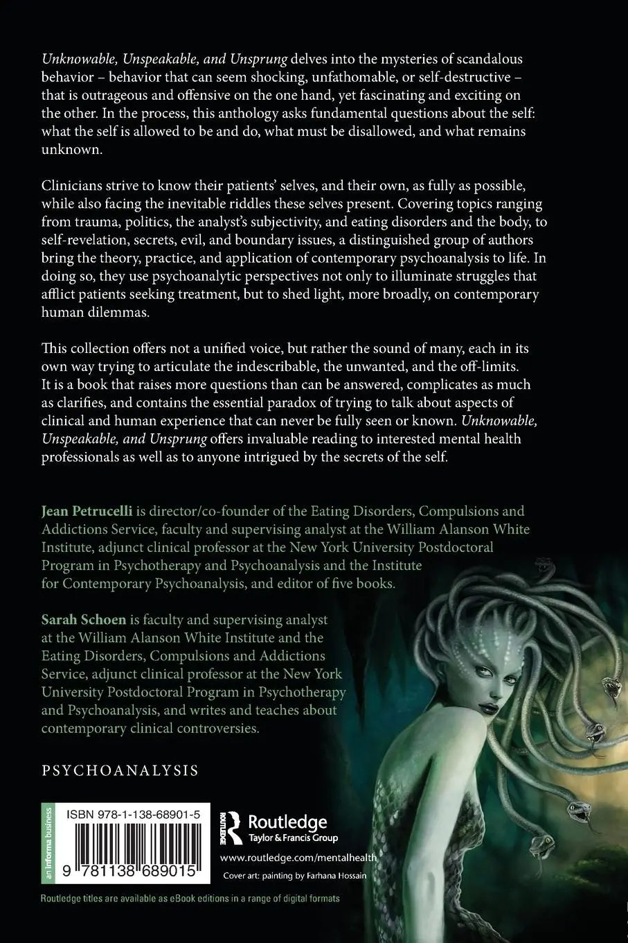 Rückseite: 9781138689015 | Unknowable, Unspeakable, and Unsprung | Jean Petrucelli (u. a.) | Buch