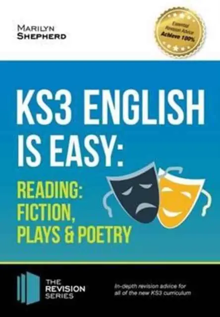 Cover: 9781911259015 | KS3: English is Easy - Reading (Fiction, Plays and Poetry)....