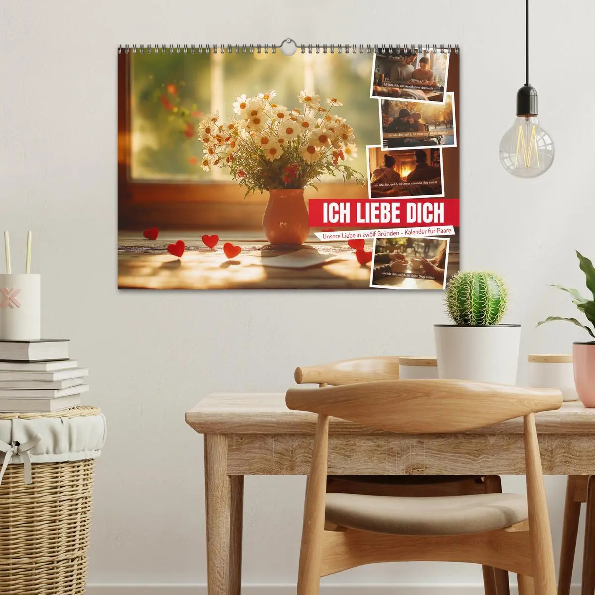 Bild: 9783457339015 | ICH LIEBE DICH - Unsere Liebe in zwölf Gründen (Wandkalender 2026...