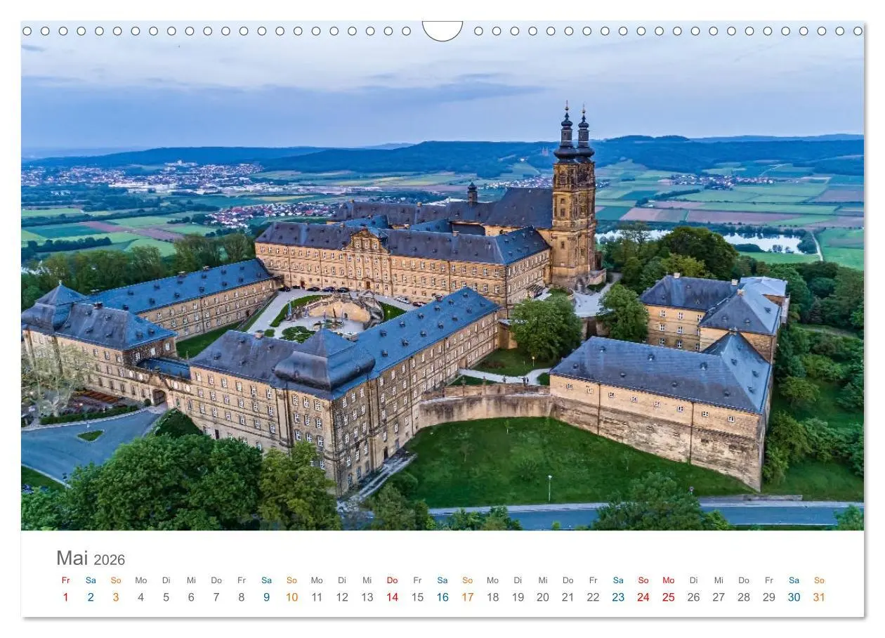 Bild: 9783457409015 | Oberfranken - Bayerns Norden (Wandkalender 2026 DIN A3 quer),...