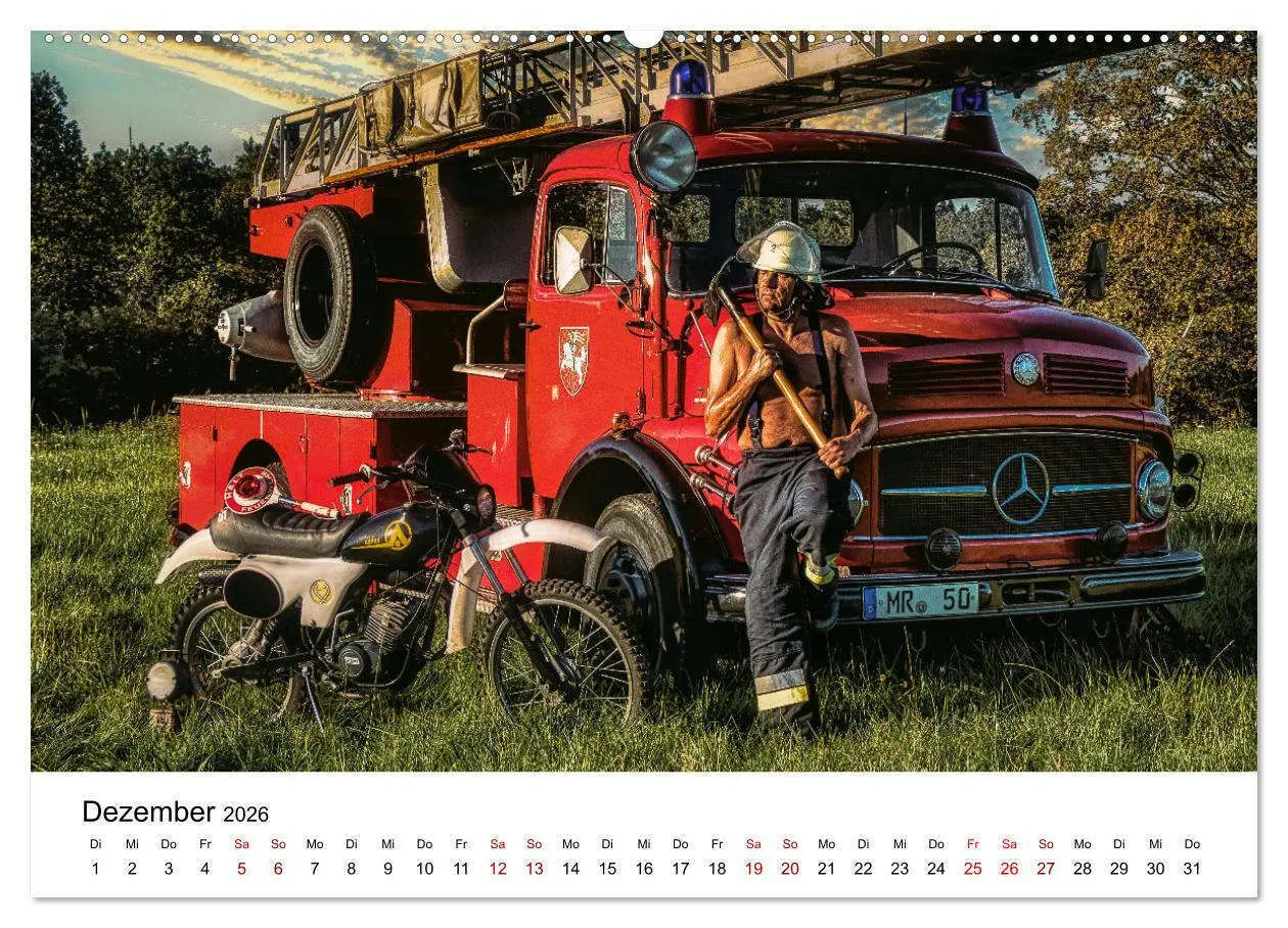 Bild: 9783516599015 | Echte Männer, coole Mopeds (hochwertiger Premium Wandkalender 2026...