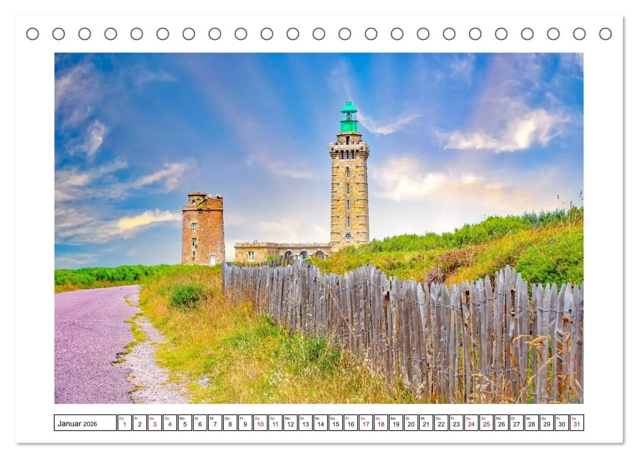 Bild: 9783516669015 | Malerische Bretagne - facettenreiche Region (Tischkalender 2026 DIN...