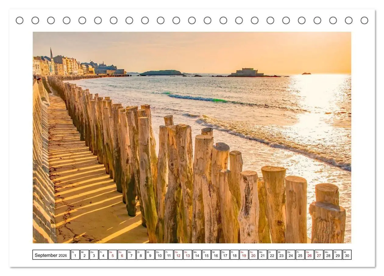 Bild: 9783516669015 | Malerische Bretagne - facettenreiche Region (Tischkalender 2026 DIN...