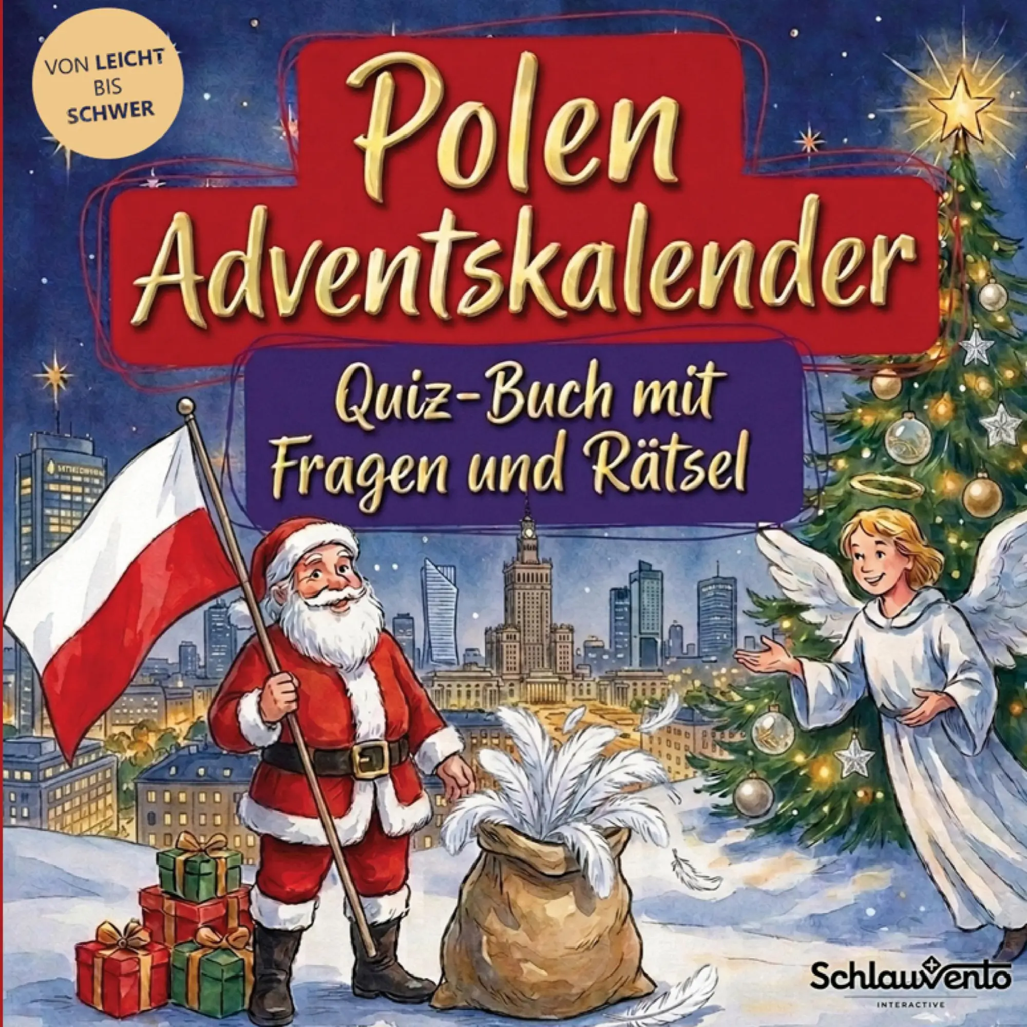 Cover: 9783693199015 | Polen-Adventskalender: Quiz-Buch mit Fragen und Rätsel | Interactive