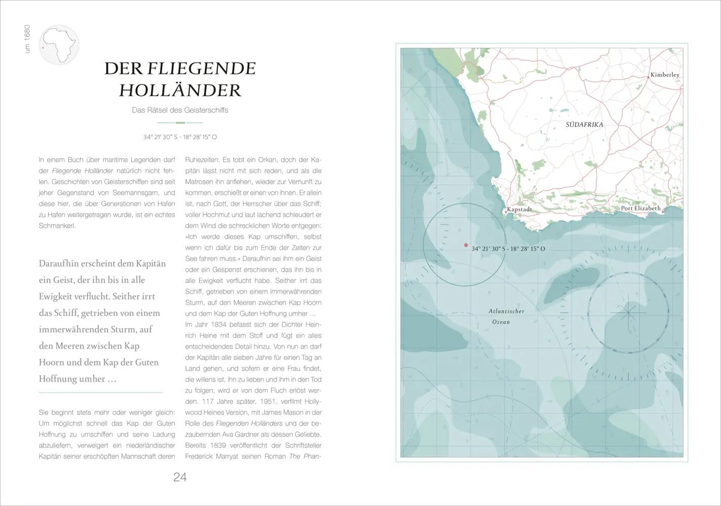 Bild: 9783832169015 | Atlas der maritimen Geschichten und Legenden | Cyril Hofstein | Buch