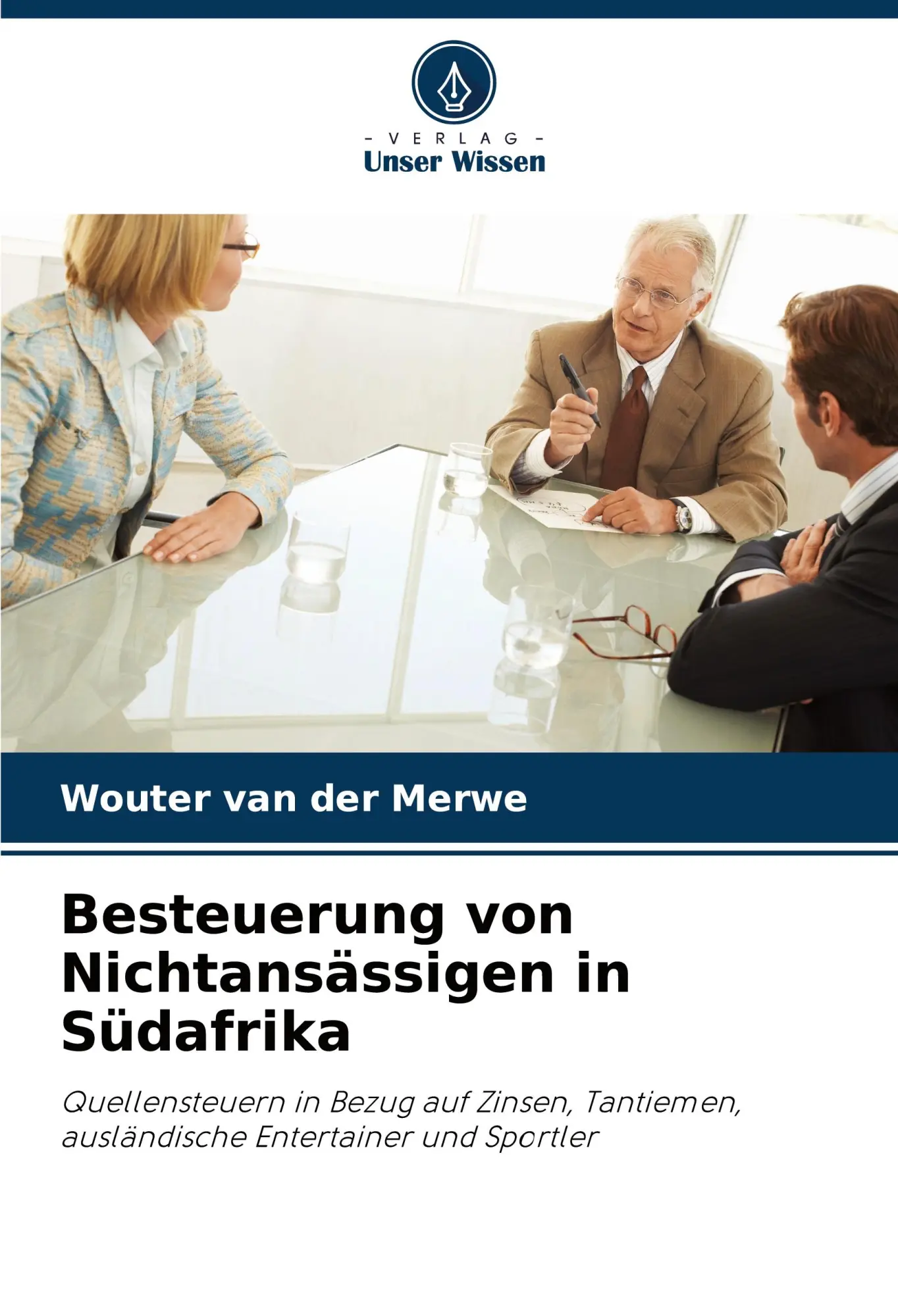 Cover: 9786207869015 | Besteuerung von Nichtansässigen in Südafrika | Wouter van der Merwe