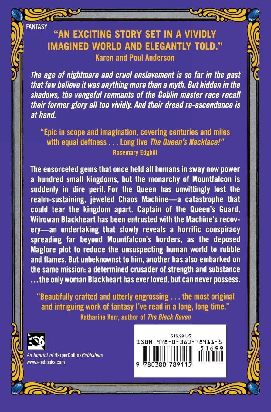Rückseite: 9780380789115 | The Queen's Necklace | Teresa Edgerton | Taschenbuch | Englisch | 2001