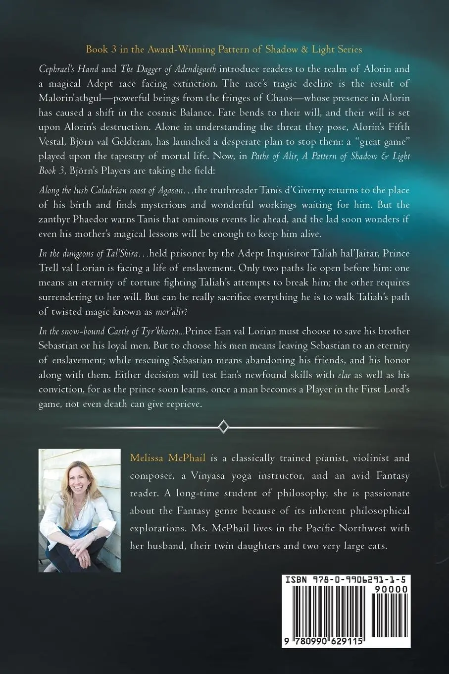 Rückseite: 9780990629115 | Paths of Alir | A Pattern of Shadow &amp; Light Book 3 | Melissa Mcphail