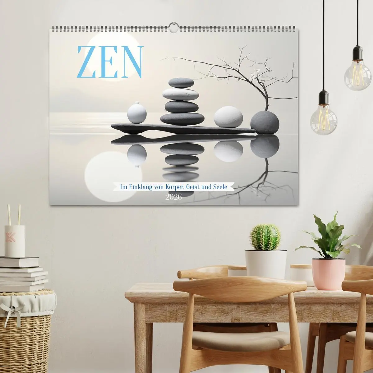 Bild: 9783457499115 | Zen (Wandkalender 2026 DIN A2 quer), CALVENDO Monatskalender | Illgen