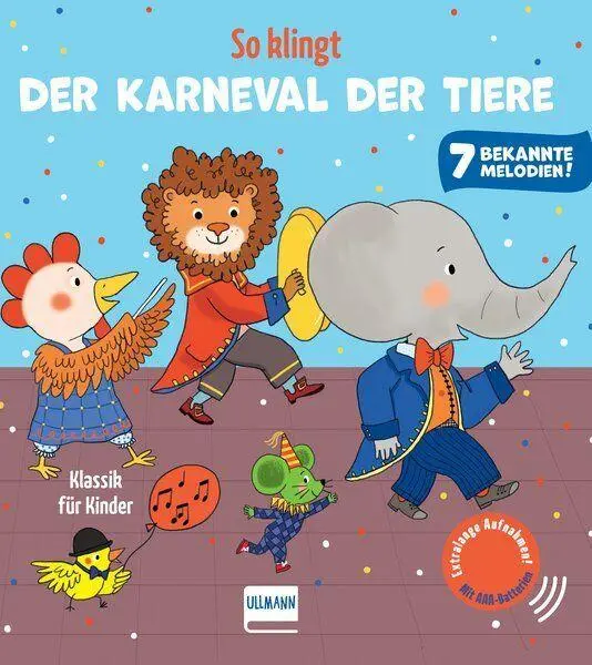 Cover: 9783741529115 | So klingt Der Karneval der Tiere - Klassik für Kinder | Emilie Collet