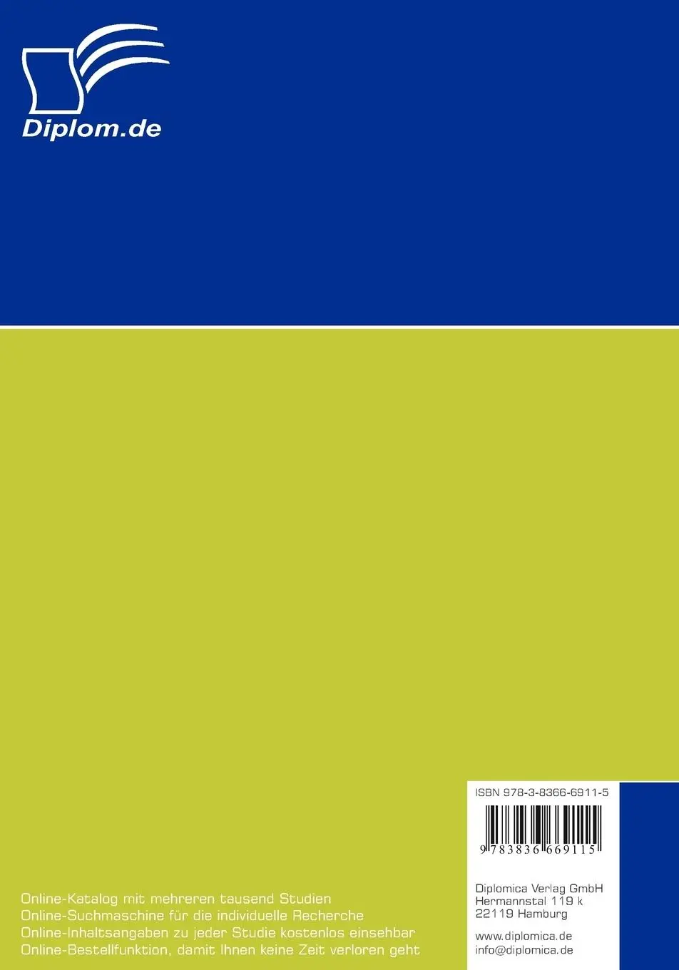 Rückseite: 9783836669115 | Bewertung von Wachstums- und Startup-Unternehmen | Nicolas Heinrichs