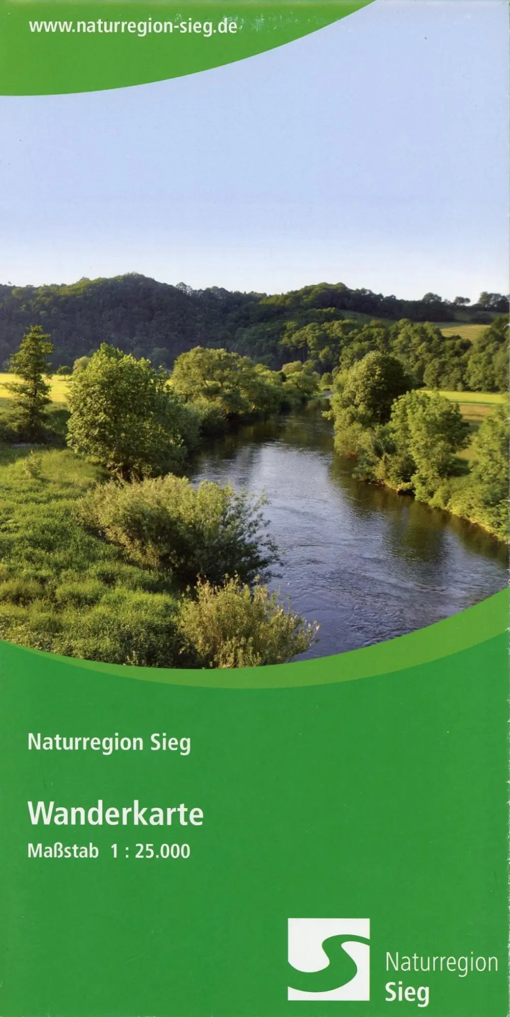 Cover: 9783866369115 | Naturregion Sieg Wanderkarte 1:25 000 | Rhein-Sieg-Kreis | Deutsch