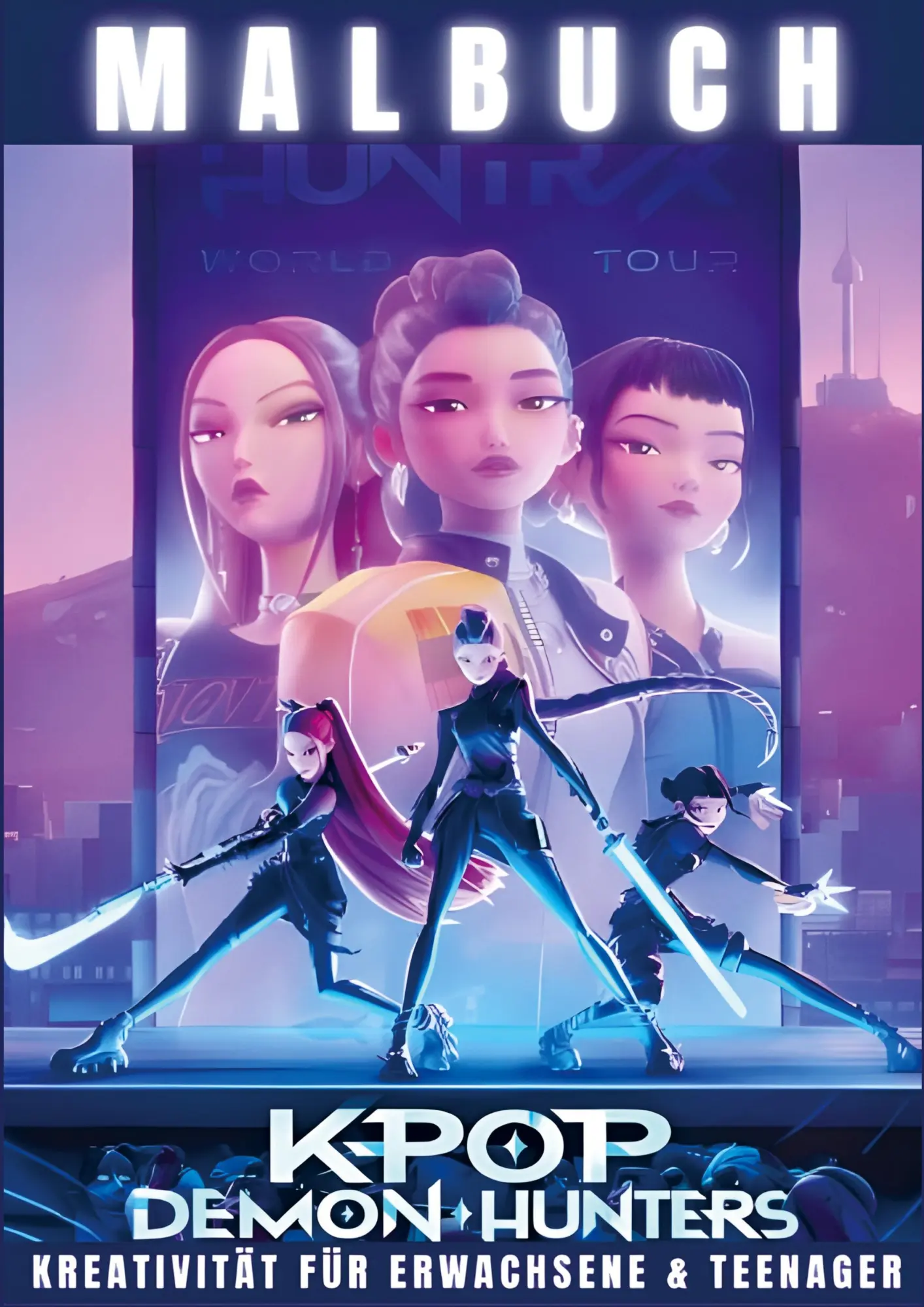 Cover: 9789403889115 | Kpop Demon Hunters Malbuch | Travor Koryn | Taschenbuch | 116 S.