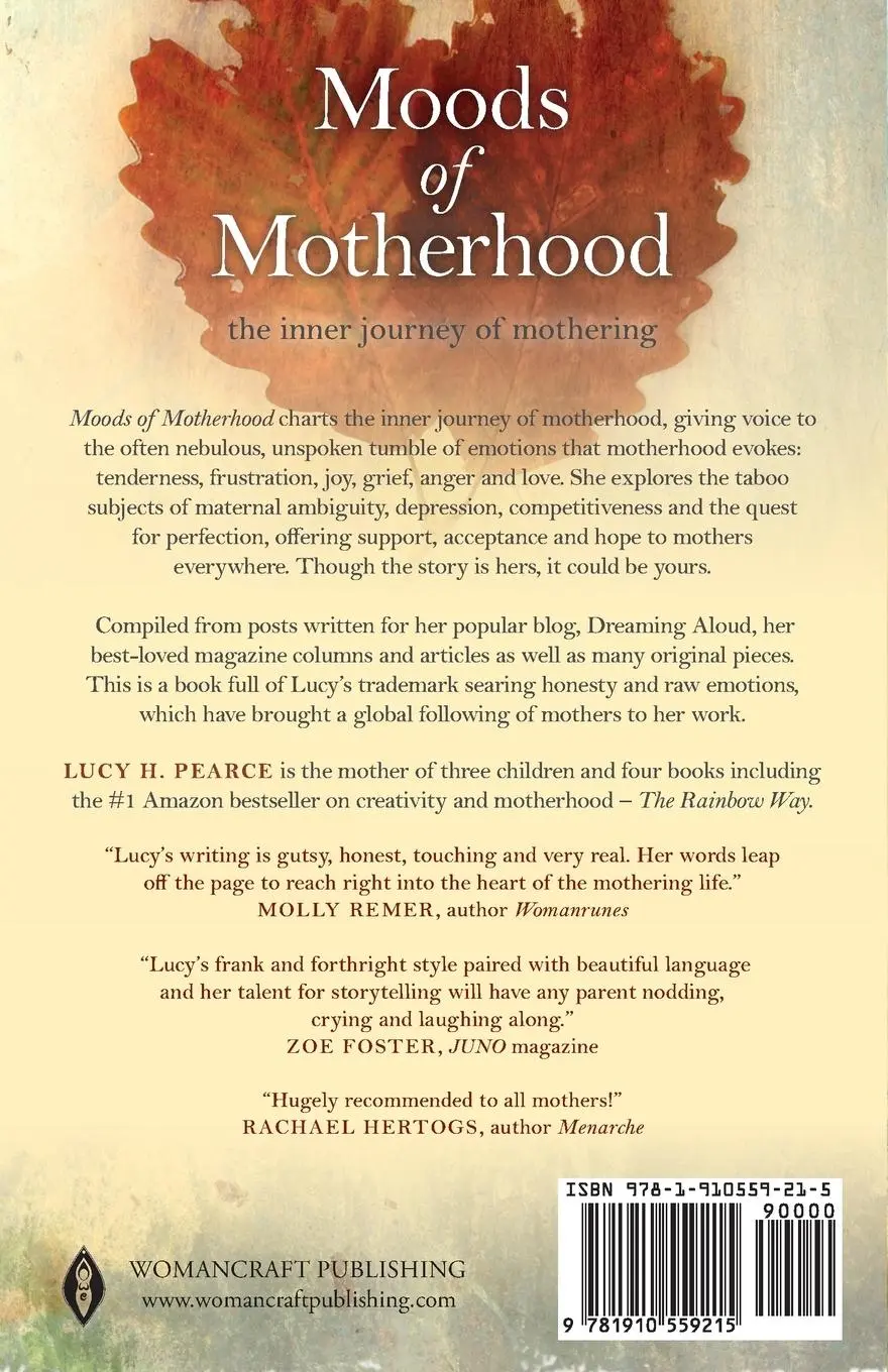 Rückseite: 9781910559215 | Moods of Motherhood | the inner journey of mothering | Lucy H. Pearce
