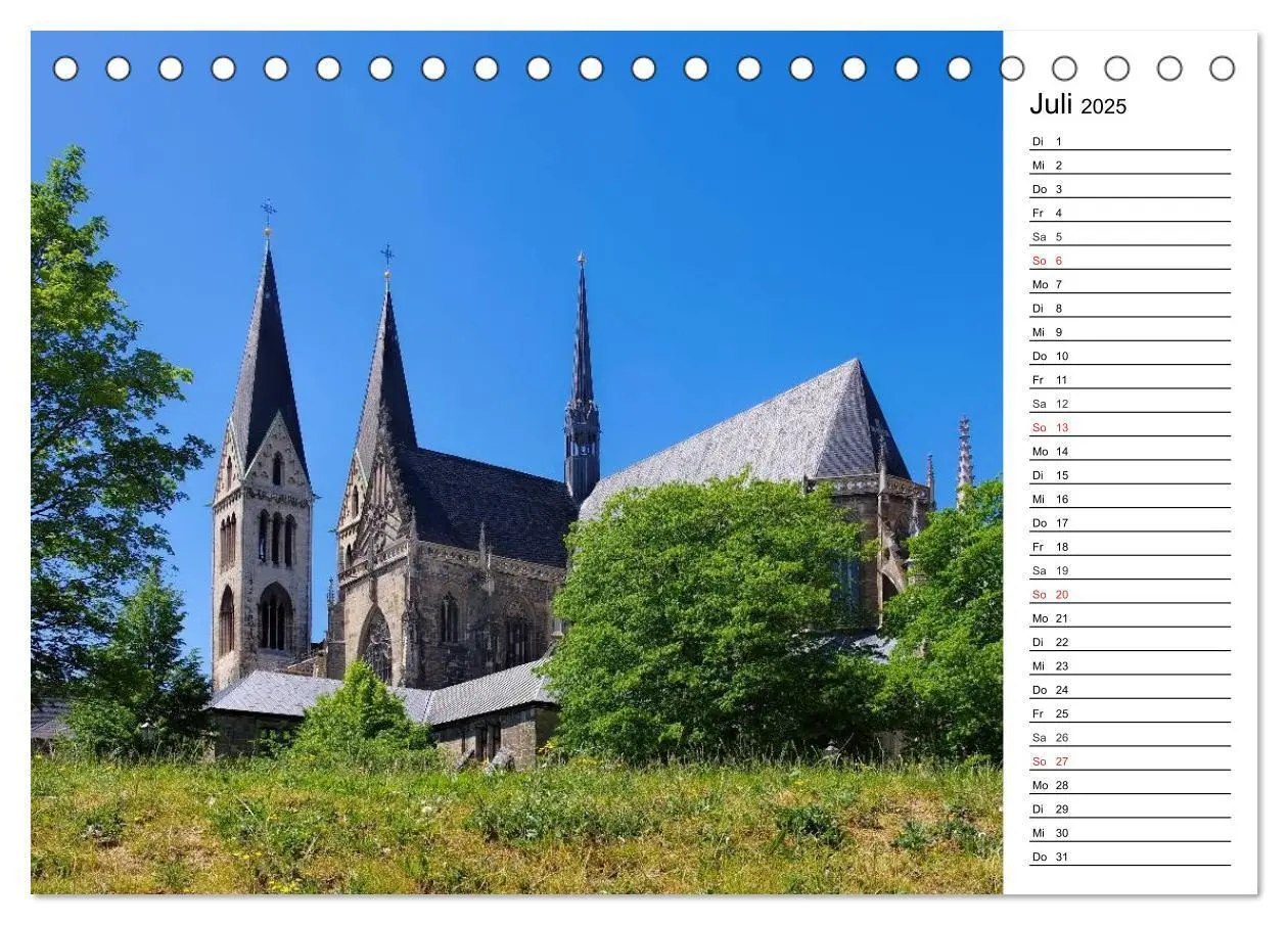 Bild: 9783435539215 | Halberstadt - Das Tor zum Harz (Tischkalender 2025 DIN A5 quer),...