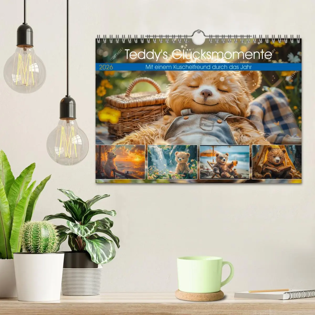 Bild: 9783457319215 | Abenteuer eines Taddybären (Wandkalender 2026 DIN A4 quer),...