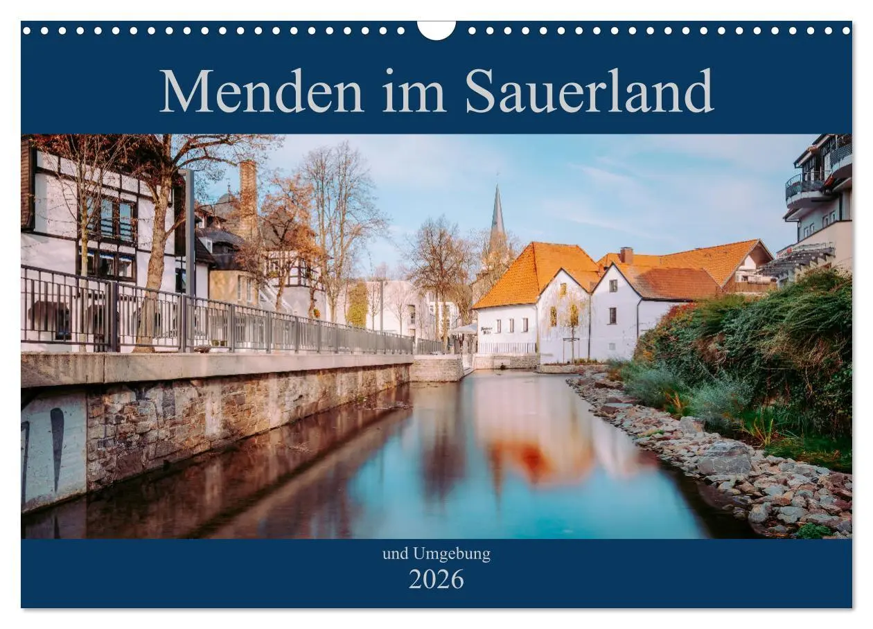 Cover: 9783457869215 | Menden im Sauerland und Umgebung (Wandkalender 2026 DIN A3 quer),...