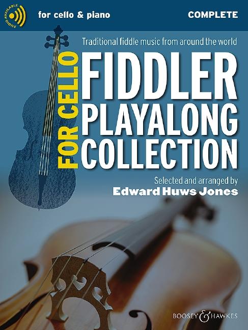 Cover: 9790060139215 | Fiddler Playalong Collection for Cello | Edward Huws Jones | Broschüre