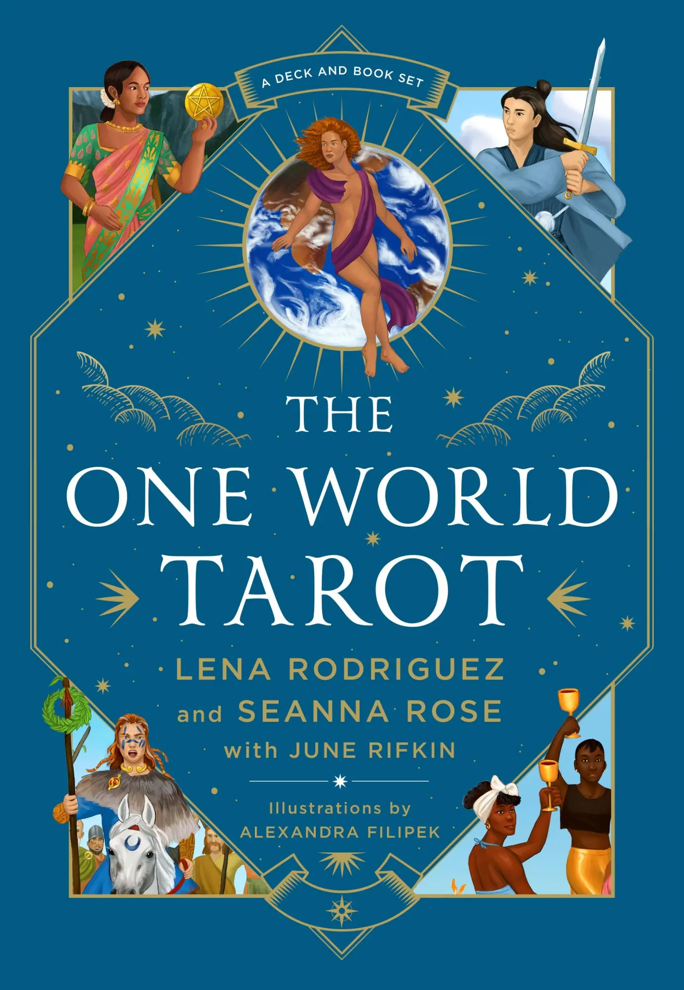 Cover: 9781250809315 | The One World Tarot | A Deck and Book Set | Lena Rodriguez (u. a.)