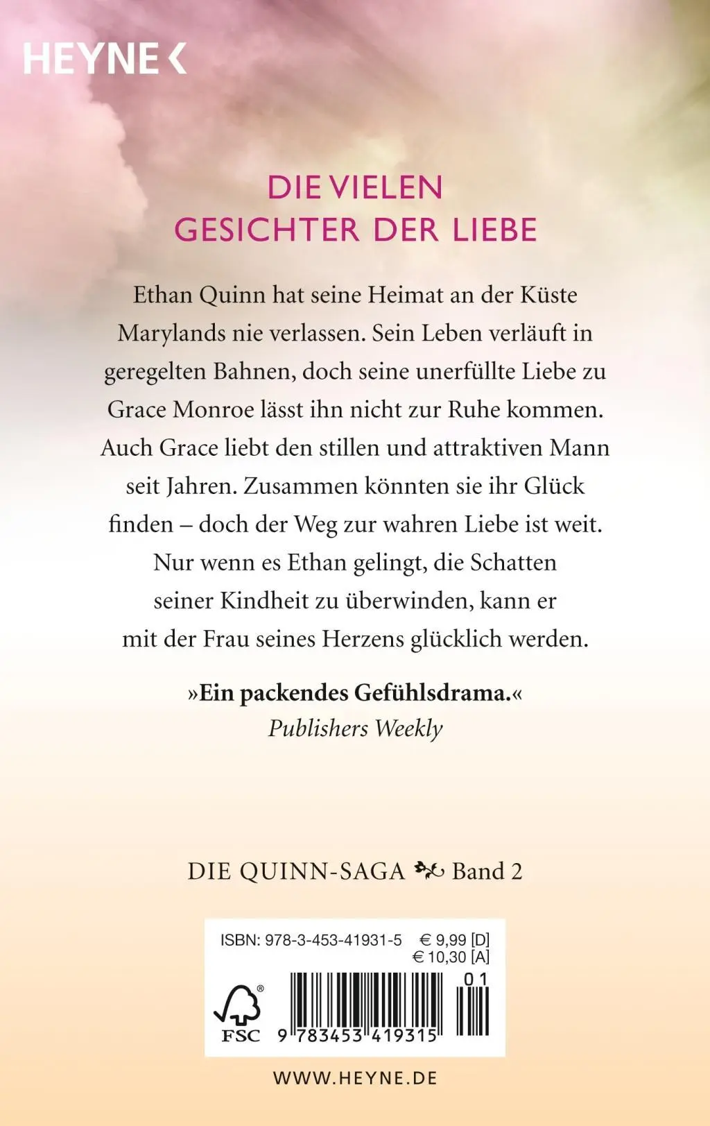 Bild: 9783453419315 | Gezeiten der Liebe | Quinn 02 - Roman | Nora Roberts | Taschenbuch