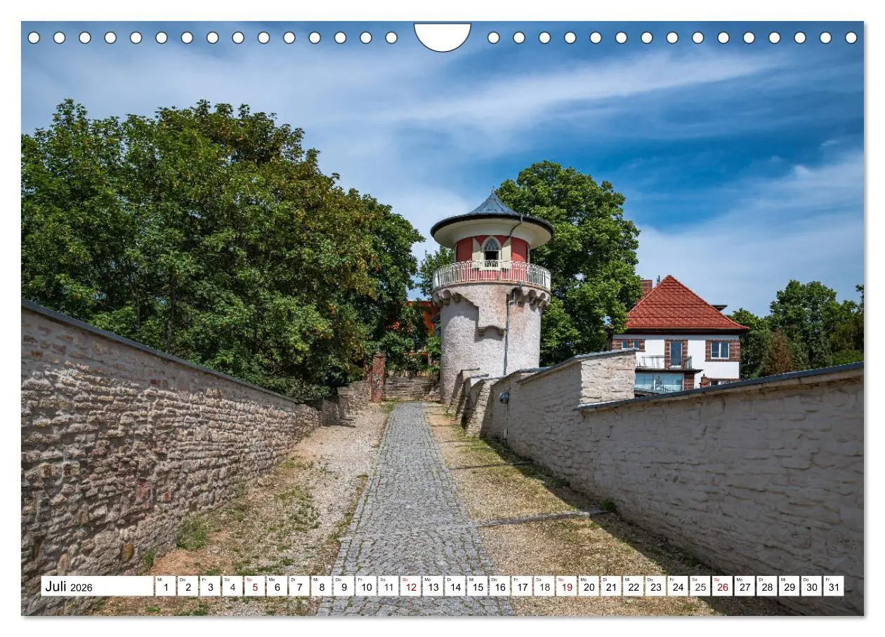 Bild: 9783457789315 | Rosenstadt Sangerhausen (Wandkalender 2026 DIN A4 quer), CALVENDO...