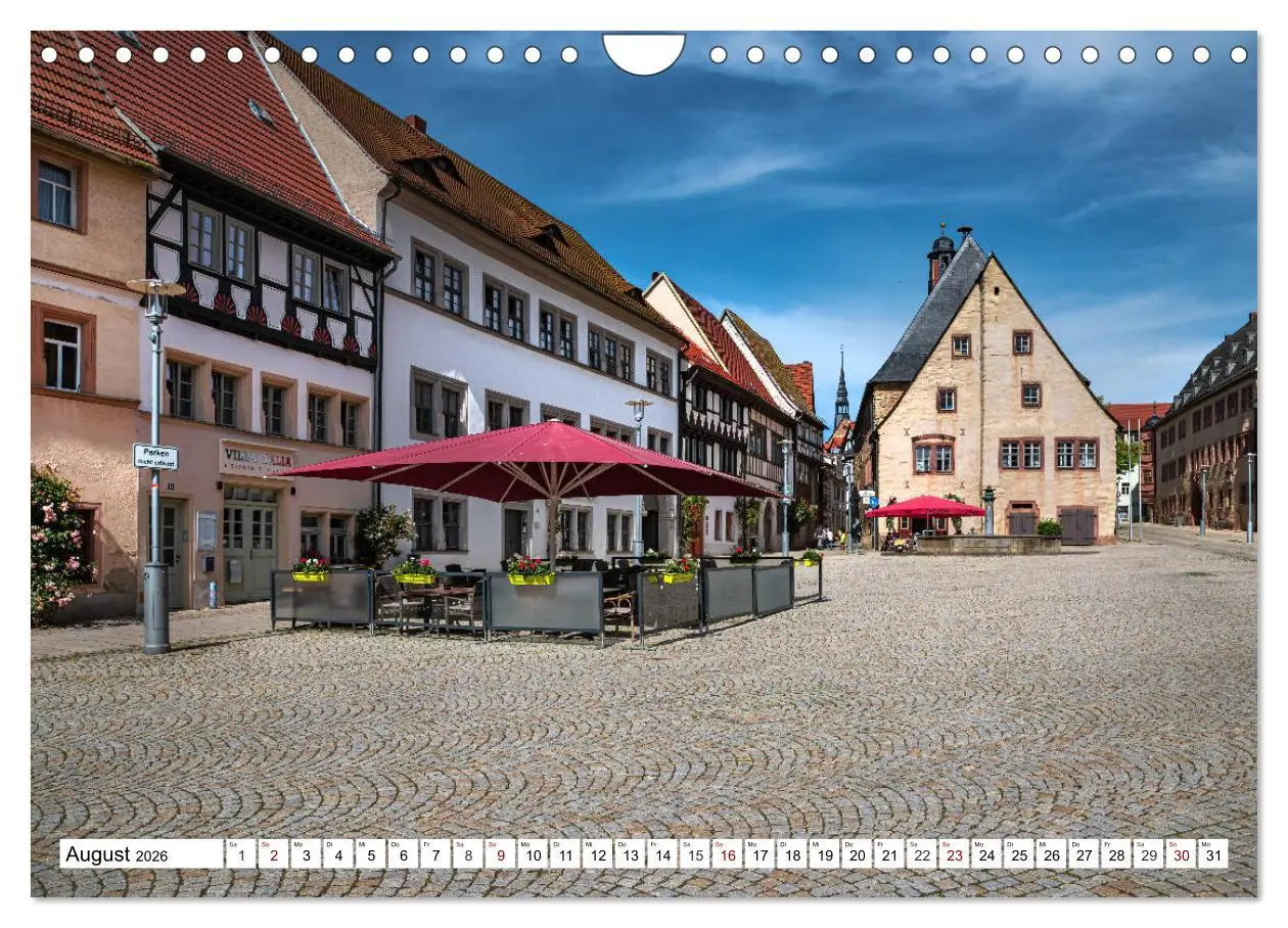 Bild: 9783457789315 | Rosenstadt Sangerhausen (Wandkalender 2026 DIN A4 quer), CALVENDO...