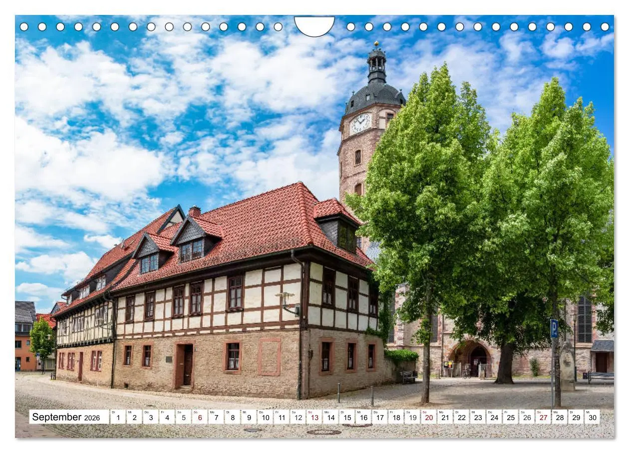 Bild: 9783457789315 | Rosenstadt Sangerhausen (Wandkalender 2026 DIN A4 quer), CALVENDO...