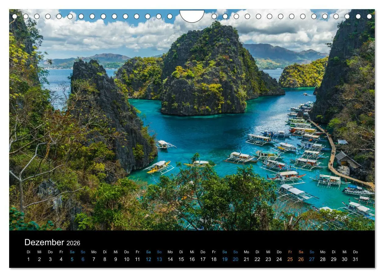 Bild: 9783457929315 | Philippinen Foto Wandkalender 2026 (Wandkalender 2026 DIN A4 quer),...