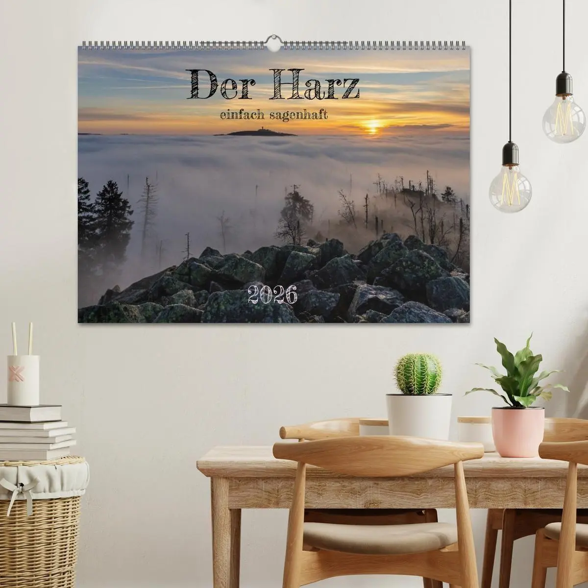 Bild: 9783516639315 | Der Harz - einfach sagenhaft (Wandkalender 2026 DIN A2 quer),...