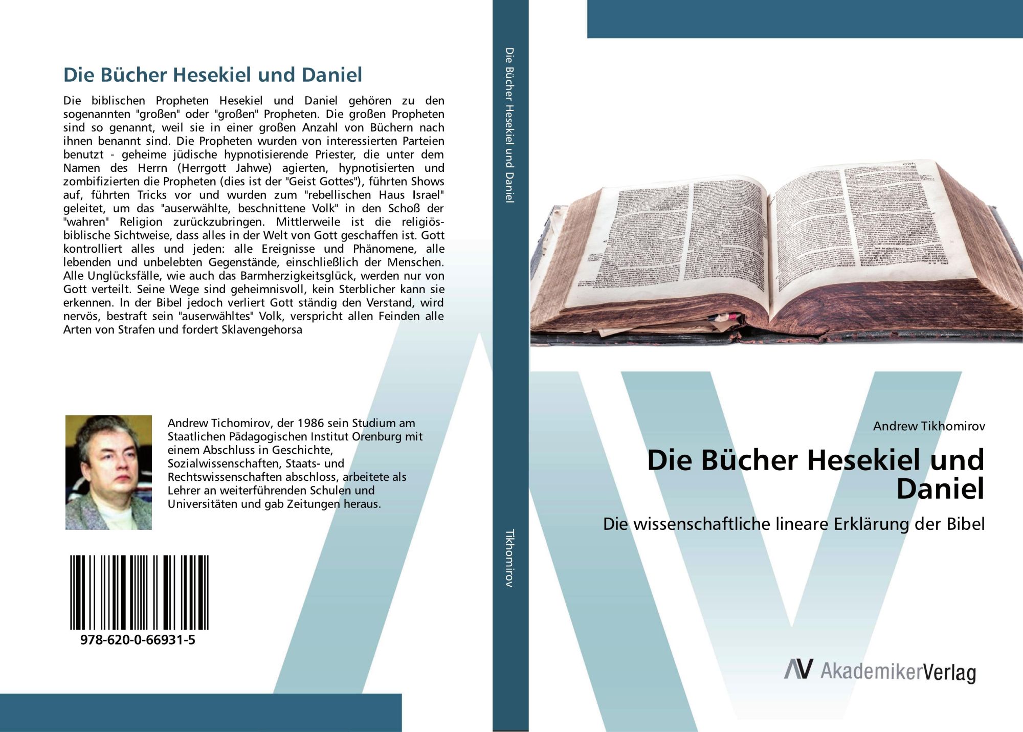 Cover: 9786200669315 | Die Bücher Hesekiel und Daniel | Andrew Tikhomirov | Taschenbuch