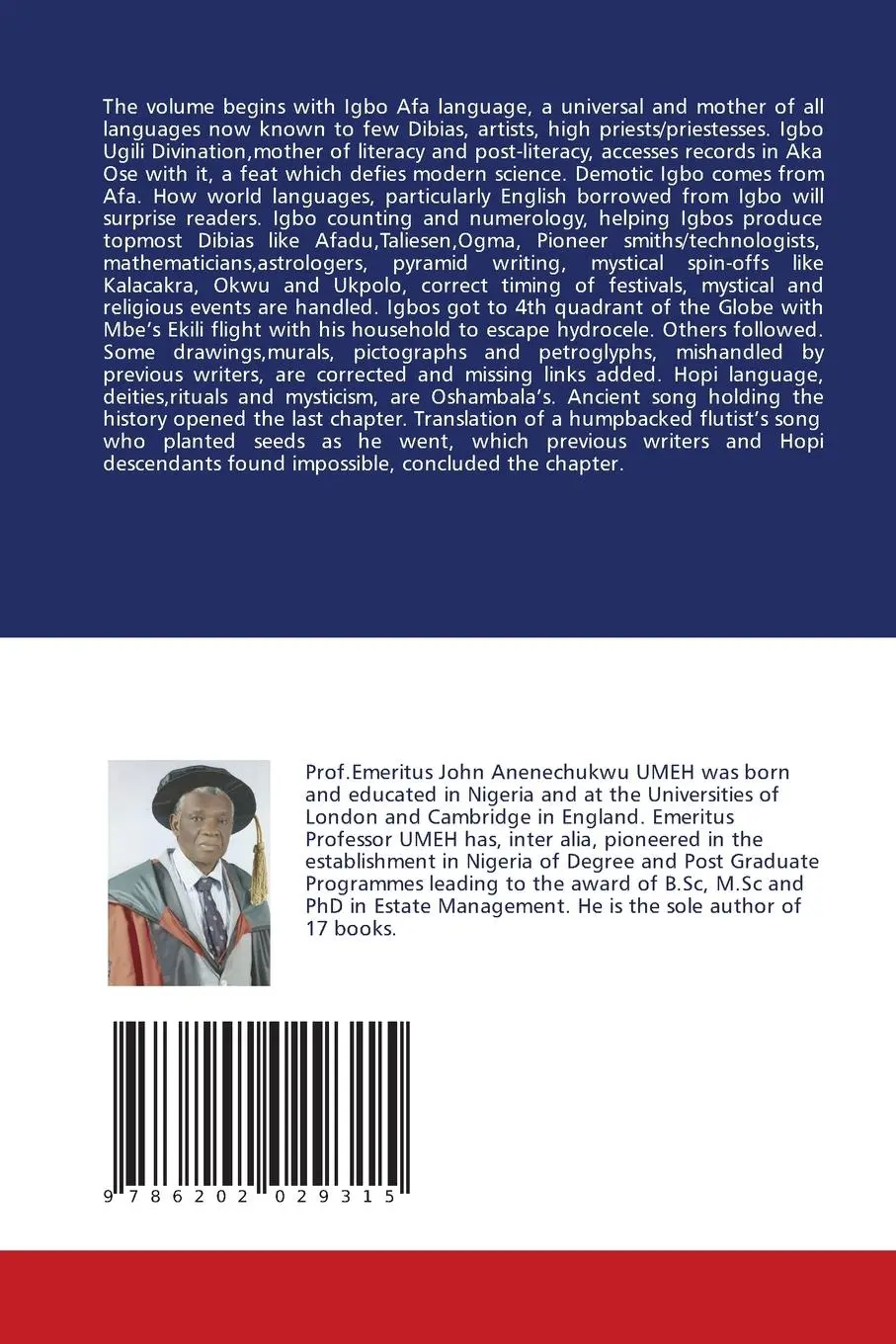 Rückseite: 9786202029315 | The March of Igbo Civilization, Vol. II | John Anenechukwu Umeh | Buch